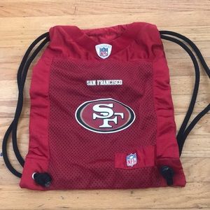 Never used 49er drawstring backpack